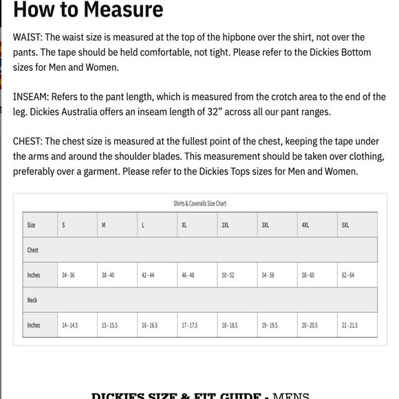 NWT Dickies Vale Shortalls White XL - Picture 5 of 5